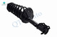 Set of 4 Front Strut-Rear Quick Complete Strut-Coil Spring For 2000-2002 Hyundai Accent