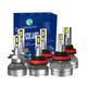Set of 6 H7 H8/H9/H11 LED Super Bright Fog Light High Beam Low Beam 140W, 12V, 6000K, Lifespan 30,000 hours, Waterproof rate IP68, Operating Temperature -15c~105c For 2008-2011 Volvo V50