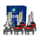 Set of 6 H8/H9/H11 H7 Super Bright High Beam Low Beam Fog Light 140W, 12V, 6000K, Lifespan 30,000 hours, Waterproof rate IP68, Operating Temperature -15c~105c For 2016-2018 Volkswagen Passat