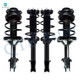 Set Front-Rear Quick Complete Strut-Coil Spring For 2004-2007 Subaru Impreza Wagon