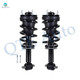 Pair Front Quick Complete Strut - Coil Spring For 2007-2013 Chevrolet Avalanche w/o 22" Wheels