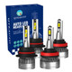 Set of 4 9007/HB5 H8/H9/H11 LED Bulb Super Bright High Beam Low Beam Fog Light 140W 12V, Color Temperature 6000K, Lifespan 30,000 hours, Waterproof rate IP68, Operating Temperature -15c~105c