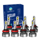 8 9005/HB3/H10 H8/H9/H11 LED Bulb Daytime Running High Beam Low Beam Fog Light 140W, 12V, Color Temperature 6000K, Lifespan 30,000 hours, IP68, -15c~105c For 2010 2011 Honda Accord Crosstour