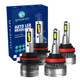 Set of 4 H13/9008 H8/H9/H11 LED Bulb Super Bright High Beam Low Beam Fog Light 140W, 12V, Color Temperature 6000K, 30,000 hours, Waterproof rate IP68, -15c~105c For 2004-2012 Nissan Sentra