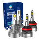 Set of 4 H7 H8/H9/H11 LED Bulb Super Bright High Beam Low Beam 140W, 12V, Color Temperature 6000K, Lifespan 30,000 hours, Waterproof rate IP68, -15c~105c For 2006-2013 Volvo C70