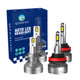Set of 4 H8/H9/H11 H7 LED Bulb Super Bright Daytime Running Low Beam 140W, 12V, Color Temperature 6000K, Lifespan 30,000 hours, Waterproof rate IP68, -15c~105c For 2007-2013 BMW X5