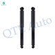 Pair of 2 Rear Shock Absorber For 2000-2003 Chrysler Voyager Monotube Performance Upgrade
