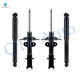 Set 4 Front Suspension Strut-Rear Shock Absorber For 2001-2003 Chrysler Voyager Monotube Performance Upgrade