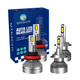 Set of 4 H7 H8/H9/H11 LED Bulb Super Bright High Beam Fog Light 140W, Voltage 12V, 6000K, Lifespan 30,000 hours, IP68, Operating Temperature -15c~105c For 2007 2008 2019 Mini Cooper