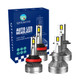 Set of 4 H7 H8/H9/H11 LED Bulb Super Bright High Beam Fog Light 140W, 12V, Color Temperature 6000K, 30,000 hours, IP68, Operating Temperature -15c~105c For 2002-2005 Mercedes-Benz ML500