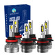 Set 6 H13/9008 H8/H9/H11 LED Bulb Daytime Running High Beam Low Beam Fog Light 140W, Voltage 12V, 6000K, Lifespan 30,000 hours, Waterproof rate IP68, -15c~105c For 2016 Chevrolet Cruze Limited