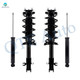 Set of 4 Front Quick Complete Strut-Coil Spring-Rear Shock For 2010-2012 Mazda Cx-7 L4 2.5L