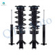 Set of 4 Front Quick Complete Strut-Rear Shock For 2019-2021 Lincoln Nautilus AWD