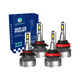 Set 4 9005/HB3/H10 H8/H9/H11 LED Bulb High Beam Fog Light 140W, 12V, Color Temperature 6000K, 30,000 hours, Waterproof rate IP68, Operating Temperature -15c~105c For 2017 2018 Buick Encore