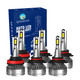 9005/HB3/H10 H8/H9/H11 LED Bulb Daytime Running High Beam Fog Light 140W, 12V, Color Temperature 6000K, Lifespan 30,000 hours, Waterproof rate IP68, -15c~105c For 2005-2007 2018 Honda Odyssey