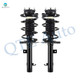 Pair 2 Front Left-Right Quick Complete Strut-Coil Spring Assembly For 2007 Ford Focus S