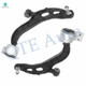 Pair of 2 Front Left-Right Lower Control Arm Ball Joint Fits For 2013-2019 Ford Police Interceptor Sedan
