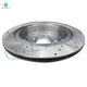 308mm Rear Drilled Slotted Brake Disc Rotors For 2014-2020 2022 Infiniti QX60