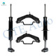 Set of 4 Front Upper Control Arm Ball Joint-Suspension Strut Assembly For 2002 2003 Mercury Mountaineer