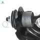 Set of 4 Front Upper Control Arm Ball Joint-Suspension Strut Assembly For 2002 2003 Mercury Mountaineer