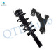 Front Left Lower Control Arm Ball Joint-Quick Complete Strut-Coil Spring Assembly For 2009-2012 Chevrolet Traverse