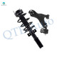 Front Right Lower Control Arm Ball Joint-Quick Complete Strut-Coil Spring Assembly For 2009-2012 Chevrolet Traverse