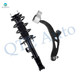 Front Right Lower Control Arm Ball Joint-Quick Complete Strut-Coil Spring Assembly For 2011 2012 Ford Explorer FWD