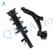 Front Left Lower Control Arm Ball Joint-Quick Complete Strut-Coil Spring Assembly For 2014 2015 Ford Focus