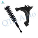 Front Left Lower Control Arm Ball Joint-Quick Complete Strut-Coil Spring Assembly For 2007-2021 Toyota Tundra