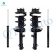 Set 4 Front Quick Complete Strut-Coil Spring-Rear Shock For 2006 2007 Ford Focus