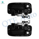 Pair of 2 Front Outer Door Handle For 2001-2004 Toyota Tacoma
