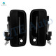 Pair of 2 Rear Outer Door Handle For 2001-2004 Toyota Tacoma