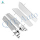 Set of 4 Front-Rear Inside Door Handle For 2007-2014 Chevrolet Tahoe