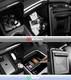 Set of 3 Center Console Organizer for Tesla Model Y Accessories 2020-2024 Hidden Drawer Armrest Storage Box