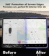 Screen Protector Silicon Frame for Tesla Model 3 2017-2023(Excluding Highland), 2020-2025 Tesla Y Gray, Center Console Screen Edge Frame, Model 3 Y Interior Accessories Gray