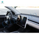 Screen Protector Silicon Frame for Tesla Model 3 2017-2023(Excluding Highland), 2020-2025 Tesla Y white, Center Console Screen Edge Frame, Model 3 Y Interior Accessories White