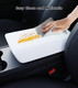 Armrest Box Cover For For 2017-2023 Tesla 3 Matte Except Highland, 2020-2025 Tesla Y White
