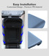 Center Console Armrest Cover Gray - TPE For 2017-2023 Tesla 3 Except Highland, 2020-2025 Tesla Y