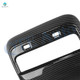 Rear Air Vent Frame For 2017-2023 Tesla 3 Except Highland, 2020-2025 Tesla Y Glossy Carbon Fiber