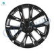 Set of 4 Gloss Black Snap On Hubcap Wheel Rim Skin Covers To 2017-2023 Tesla 3 Except Highland