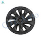 Set of 4 Wheel Covers Hubcaps Cyclone Style To 2017-2023 Tesla 3 18 inch Wheel Except Highland
