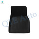 Set of 3 Floor Mats Carpets To 2020-2025 Tesla Y