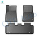 Set of 3 Injection Molded Floor Mats To 2020-2025 Tesla Y