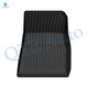 Set of 3 All Weather Floor Mats To 2017-2023 Tesla 3 Except Highland