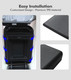 Refresh Edition Armrest Box Cover To 2023-2025 Tesla 3 Black