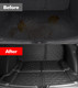 3D Tech Trunk Mat Liners To 2017-2023 Tesla Model 3 Except Highland, Premium All Weather floor mats, Compatible To tesla model 3 trunk mat 2021 2022 2023 2024 Exc. Highland