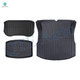Set of 3 All Weather Trunk Mats Cargo Liner TPE To 2023-2025 Tesla 3