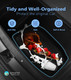 Rear Trunk Mat Storage Mat TPE Cargo Liner Storage Mat To 2021-2023 Tesla 3 Exc. Highland, Essential Tesla Accessories All weather Floor Mats To Model 3