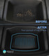 Rear Trunk Mat Storage Mat TPE Cargo Liner Storage Mat To 2021-2023 Tesla 3 Exc. Highland, Essential Tesla Accessories All weather Floor Mats To Model 3