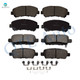 Front Rear Brake Pads for 2008-2013 Nissan Rogue, 2014 2015 Nissan Rogue Select, 2007-2012 Nissan Sentra, 2014-2017 Nissan Juke, Set of 8 Ceramic Brakes Pads